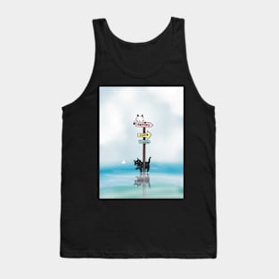 Ocean Blue Dreams Tank Top